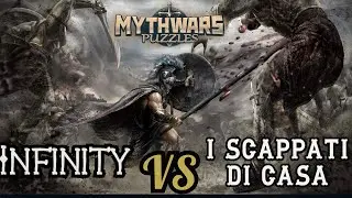 MythWars puzzles ▶ война ⚔ Infinity ♾️ 🆚 i scappati di casa🟢⚪🔴