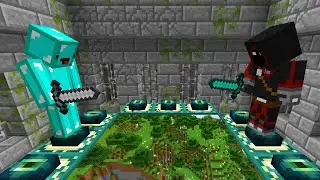Race To Beat Minecraft: Skeppy VS BadBoyHalo