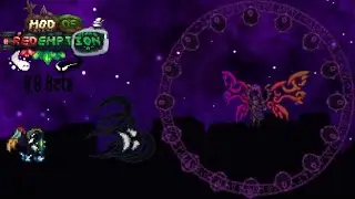 [LAGGY] Terraria - MoR 0.8 Beta - Nebuleus Phase 2 No-Hit Druid Class