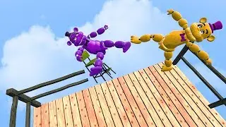 Garry's Mod Ragdolls ep.23 GMOD [ Purple Freddy ]