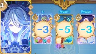 CLASSIC FURINA FREEZE STALLING 🥶 | Genshin TCG