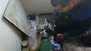 Удлинение рулевых тяг с помощью токарного станка тв-16, гаража и желания)