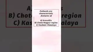 Patlamds / degree level prelims psc/ upsc Important