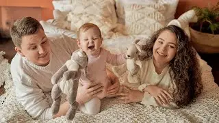 Семейный видеоролик с фотосессии