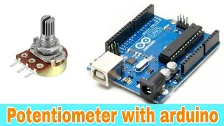 Interfacing potentiometer with arduino || Reading analog output from potentiometer with arduino