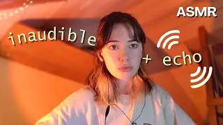 ASMR .ೃ࿐ inaudible et écho pour vous assommer