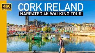 Cork, Ireland 4K walking Tour | Narrated