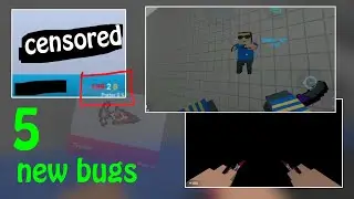 5 New Bugs, Glitch : Marketplace bug, Daggers bug, Jump bug (etc...) Block Strike 6.8.7