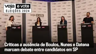 Trio que lidera pesquisas não comparece ao debate de VEJA em São Paulo | VEJA e Vote