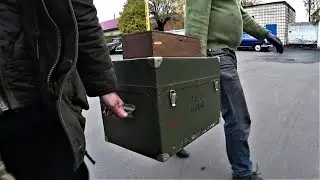ЯЩИКИ С НОВЫМИ ЗАПЧАСТЯМИ ИЗ СССР !! капсула времени !!