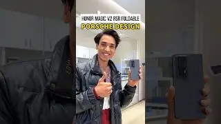 “Foldable Porsche Design Phone” Honor Magic V2 RSR Unboxing #porsche #unboxing #ytshorts