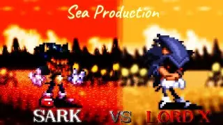 Sark Vs Lord X's | Sprite animation (Test Animation)