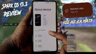 SparkOS V13.2 Unofficial Best Gaming Rom For Redmi K20 Pro - 102 Hz Ka Maja || Review 🔥