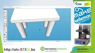 VERTEX 3D printen : 3D tekenen in sketchup