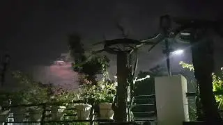 Orange moon timelapse