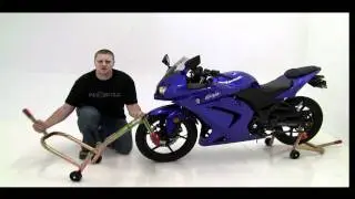 How to use a Pit Bull Newfront (Steering Stem) Front Stand