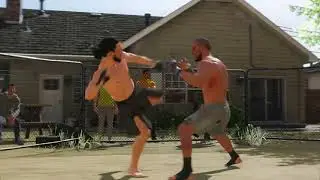 Fight - Roundhouse, Front Kick Knockdown - UFC4