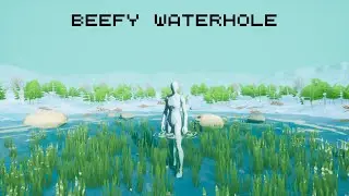 Beefy Waterhole Example Map Scene