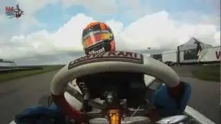 Renger van der Zande (a few laps on board)