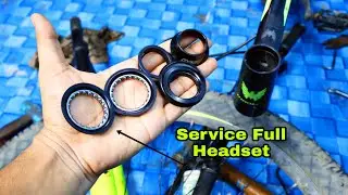 How to service cycle head set. How to repair cycle handle #mtb #cycleparts #mtbcycle #headset
