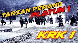 TARIAN PERANG (WAR DANCE) PLATUN 1 - PENUTUP KURSUS REPALMAN KELAS 1 (2 FEB 2023)