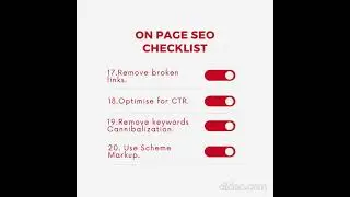 On Page SEO Check List  For 2021 | Tez Traffic