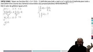 2ª Questão UFSC 2000