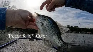 Killer Color For Crappie/Tracer Pour To Catch