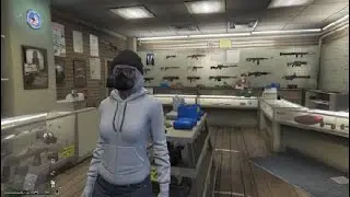 GTA V - How To -Rebreather on with Hat and Glasses