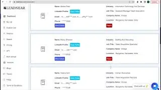 Find the Right Contacts for Staffing and Recruiting / Talent Acquisition / Hiring / worldwide / b2b