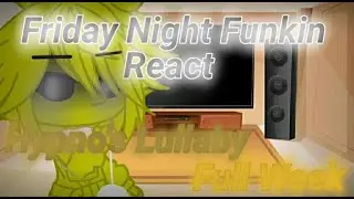 Friday Night Funkin React Hypno Lullaby || Full Week || More Collab || •Light•