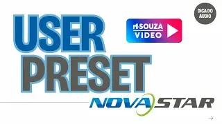 NovaStar VX 600 # User Preset
