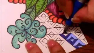 Blended Sharpie Tangle
