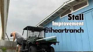 Adding a run to a stall at the ranch