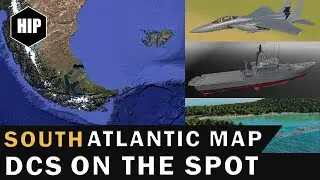 DCS The South Atlantic Map by Razbam l Marianas Islands update l Black Shark Den l ON THE SPOT NEWS