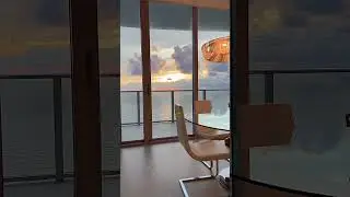 Miami Penthouse overlooking the ocean. #miami #travel #beautifuldestinations #sunrise