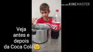 Como deixar sua panela brilhando com COCA COLA #Dicadojoao1 Tirando preto de cozimento da panela😉