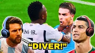 Messi & Ronaldo react to CRAZY TRASH TALK IN FOOTBALL!