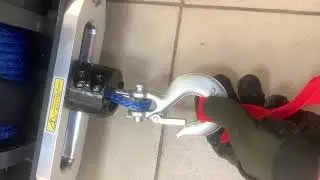 Ограничитель троса лебедки разборный