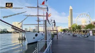Bangkok Asiatique the Riverfront Market at Sunset - June 2021