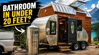 5 MOST INNOVATIVE TRAVEL TRAILERS WITH BATHROOMS UNDER 20ft