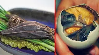 Los 10 ALIMENTOS EXTRAÑOS Que La Gente COME