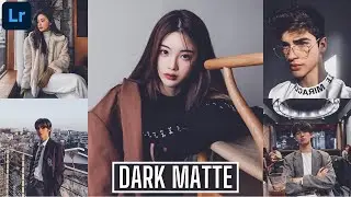 Dark Matte Preset - Lightroom Mobile Dark Preset Free DNG | Matte Color