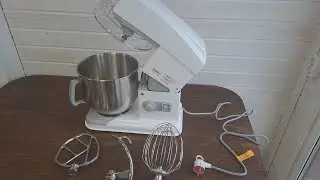 Планетарный миксер WSK-7-DGN - Белый красавчик
