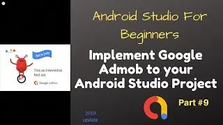 Admob Implementation In Android Studio Project | Android Studio 3.4.1 | Prego Coding Classes