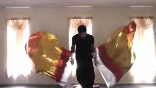 Worship Flag Dance (Oceans - Hillsong Jeremy James Whitaker Remix) CALLED TO FLAG ft Aj
