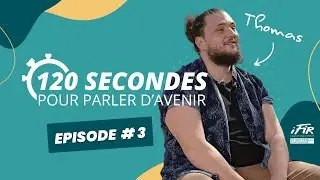 120 SEC POUR PARLER D'AVENIR ⏱️ | Episode #3 - Thomas, Accompagnant Educatif Petite Enfance