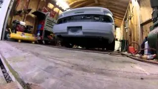 Rb25 GT3076R Strait pipe 240sx rev & walk around