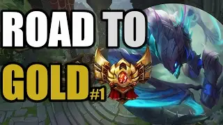 KHAZIX THE UNSTOPPABLE | My Road To Gold  (maybe) #1