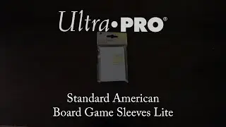 Ultra Pro - Standard American Board Game Sleeves Lite